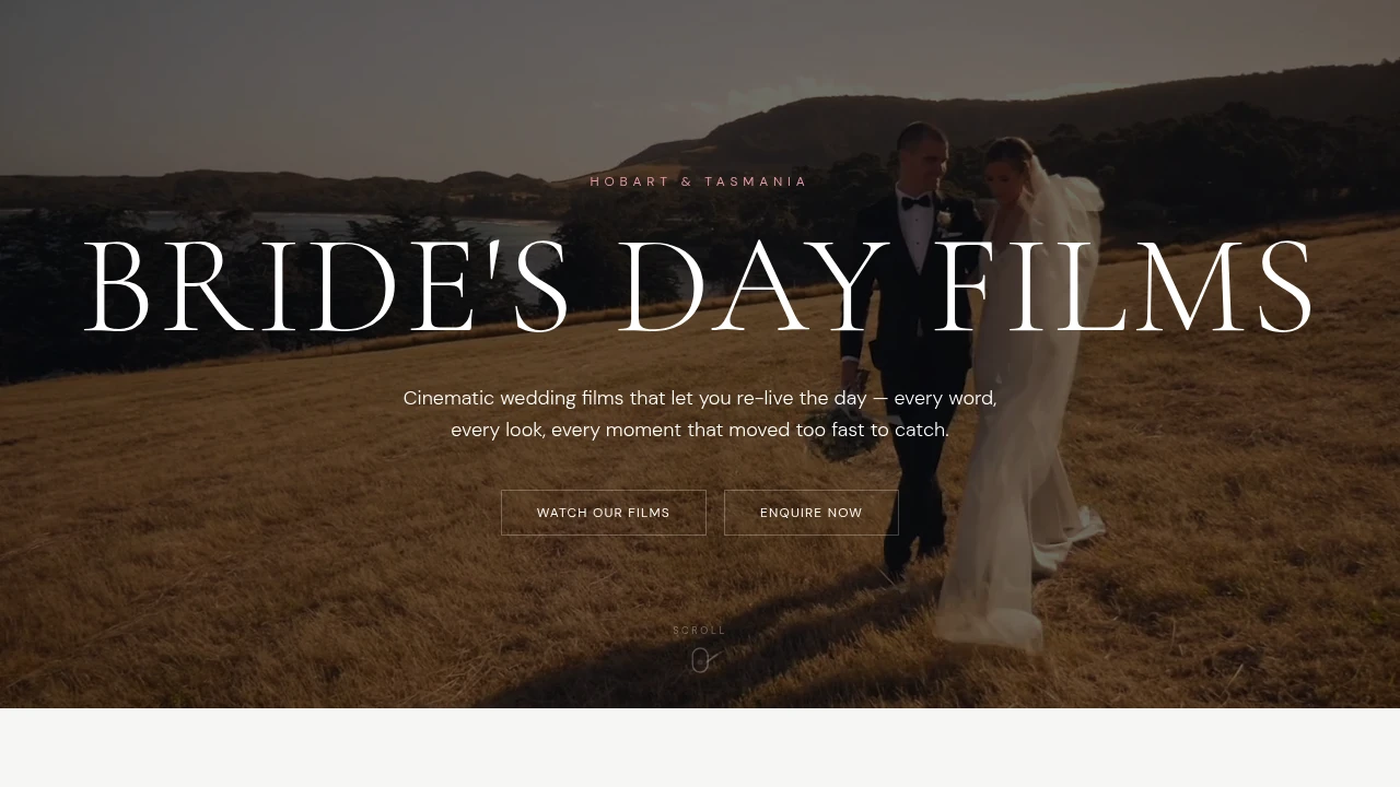 Screenshot of Bride's Day Films