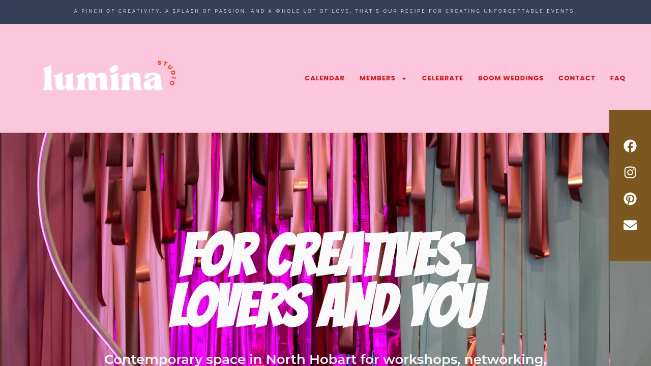 Screenshot of Lumina