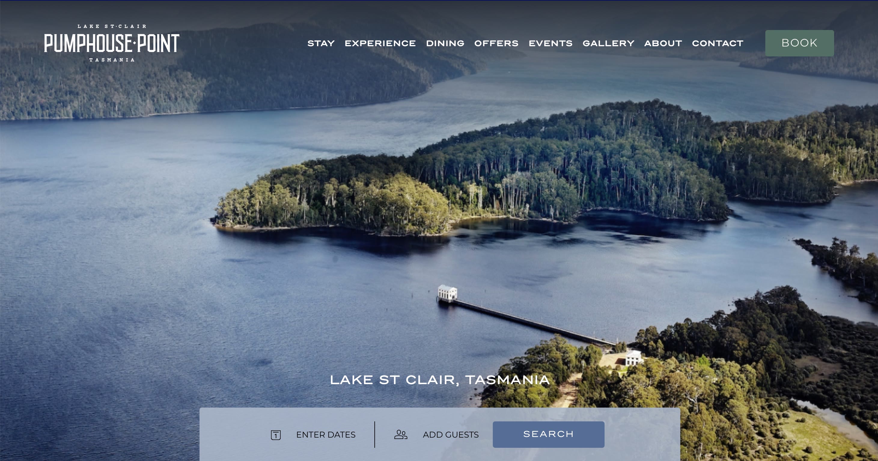 Screenshot of Pumphouse Point