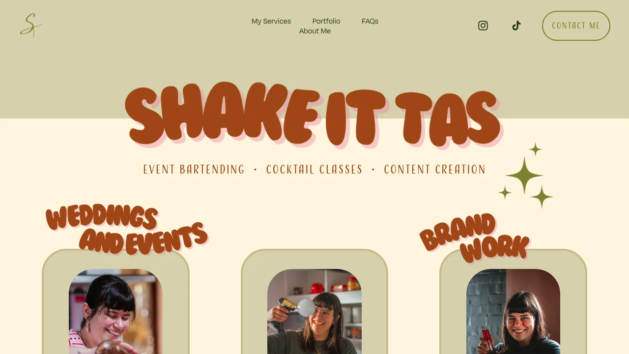 Screenshot of Shake It Tas