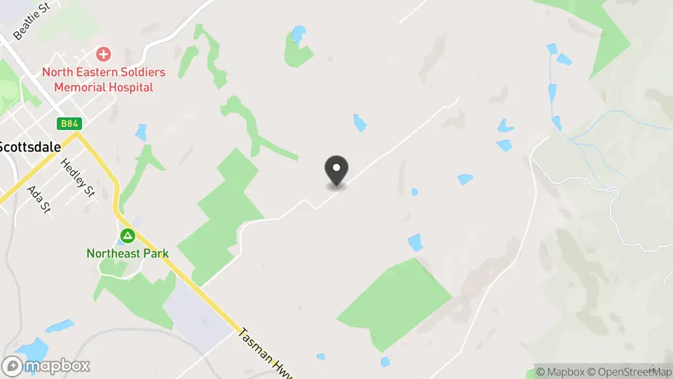 Map showing the location of Bo & Barn in Jetsonville