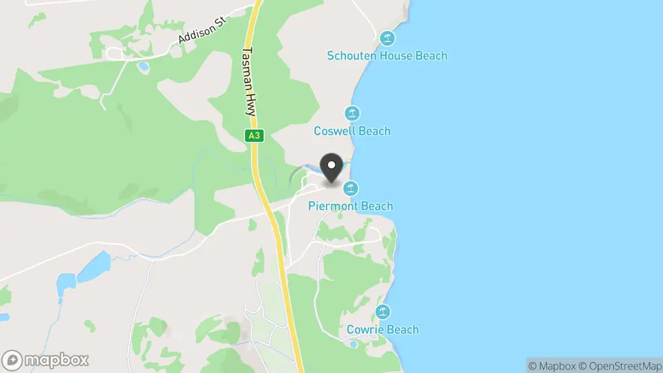Map showing the location of Piermont Retreat in Swansea