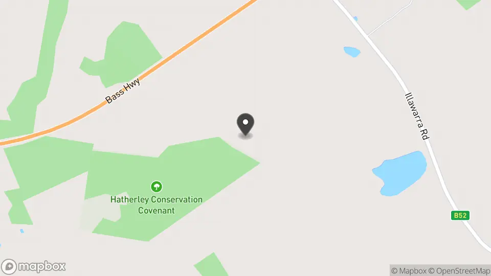 Map showing the location of Entally Estate in Hadspen