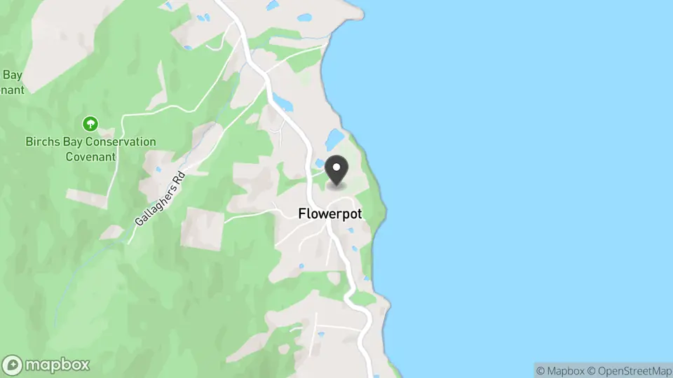 Map showing the location of Mewstone Wines in Flowerpot