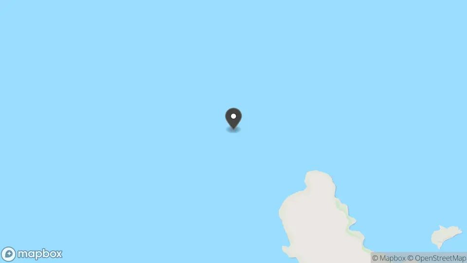 Map showing the location of Hawley House in Hawley Beach