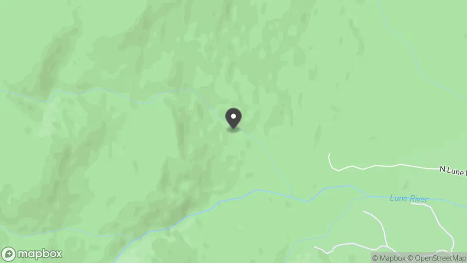 Map showing the location of Hastings Caves in Hastings