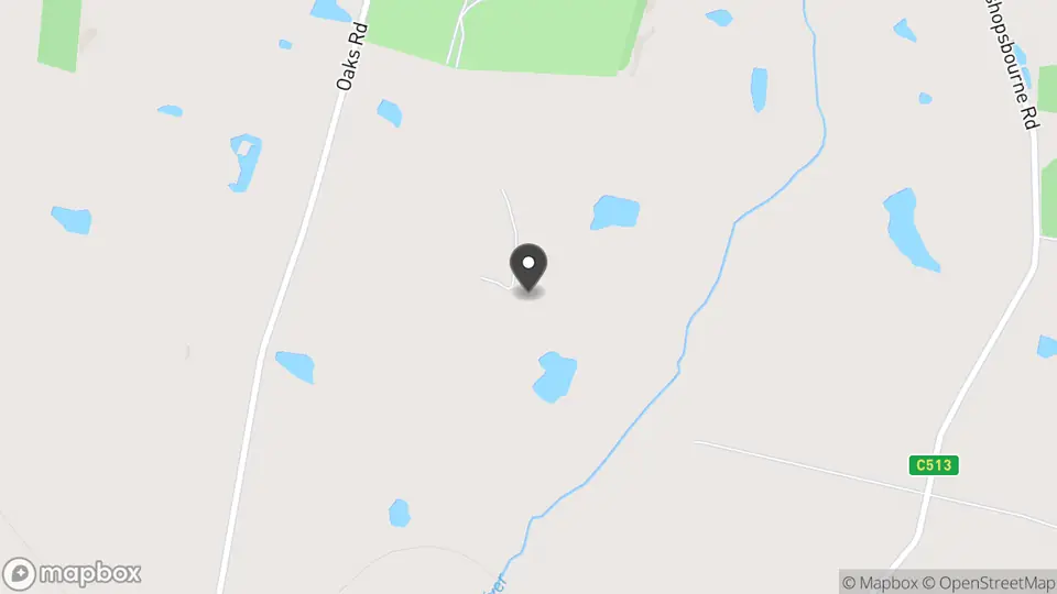 Map showing the location of Quamby Estate in Hagley