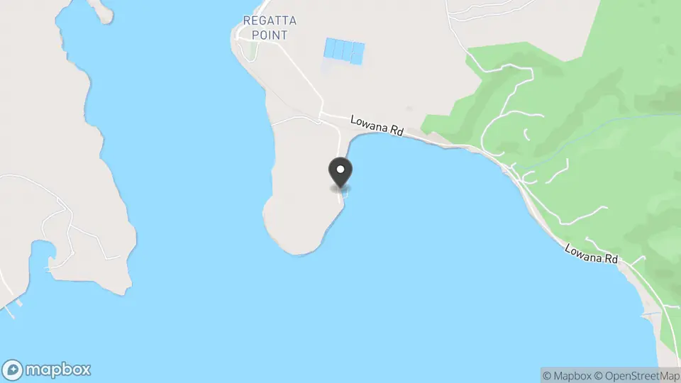 Map showing the location of Captain's Rest in Strahan