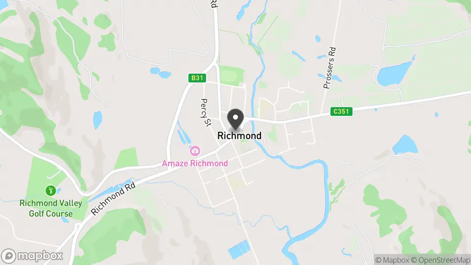 Map showing the location of Pooley Wines in Richmond